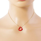 Open Heart Pendant Necklace - Madeline Love - Flyclothing LLC