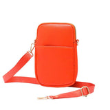 Faux Leather Rectangle Crossbody Bag - Madeline Love - Flyclothing LLC