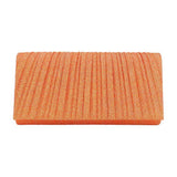 Pleated Shimmery Evening Clutch Crossbody Bag - Madeline Love - Flyclothing LLC
