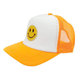Smile Patch Mesh Back Baseball Cap - Madeline Love - Flyclothing LLC
