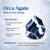 Exotic Orca Agate Bracelet of Deep Healing - Conscious Items - Flyclothing LLC