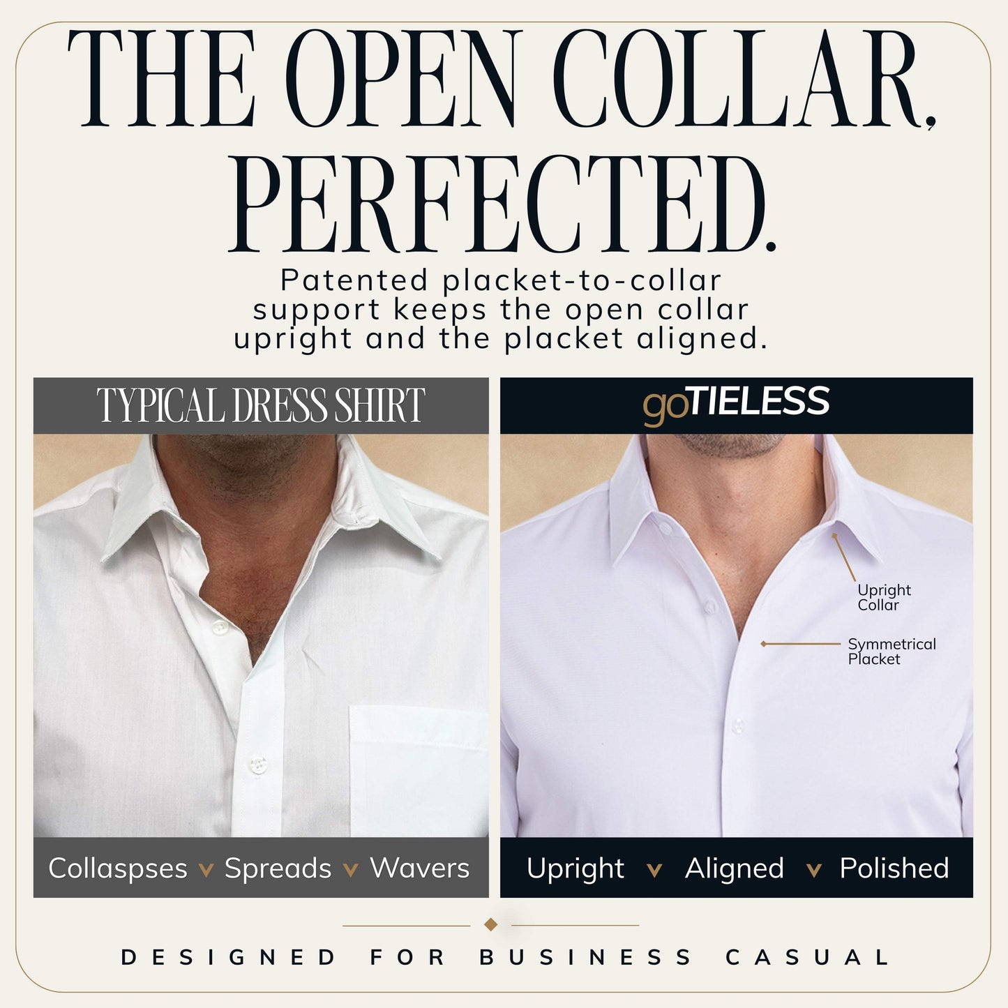 goTIELESS Ultimate Dress Shirt (Army Green)