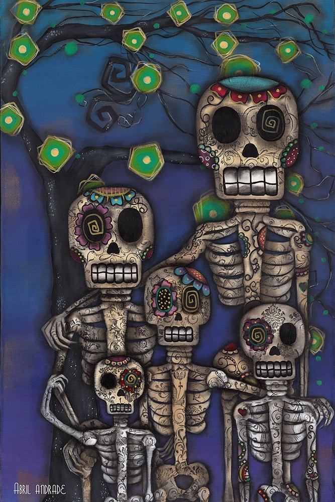 Black Market Art Company Our Family Print