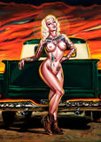 Black Market Art Company Our Lady of Lourdes Print