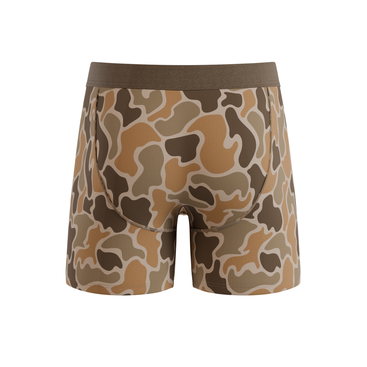 The Out Of Sight | Light Duck Camo Ball Hammock® Pouch Underwear With Fly - Shinesty - Flyclothing LLC