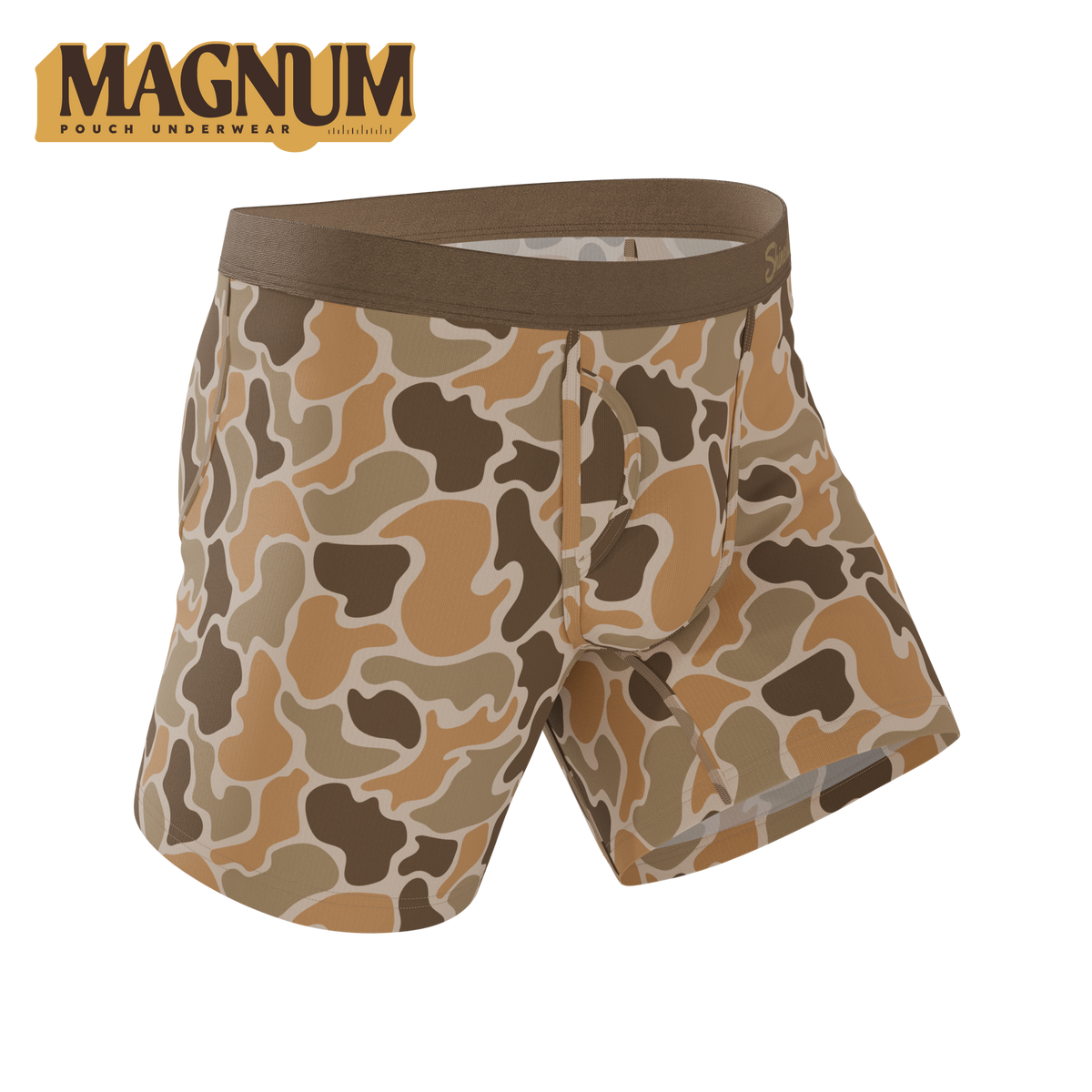 The Out Of Sight | Light Duck Camo Ball Hammock® Magnum Big Pouch Underwear - Shinesty - Flyclothing LLC