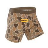 The Out Of Sight | Light Duck Camo Ball Hammock® Pouch Underwear With Fly - Shinesty - Flyclothing LLC