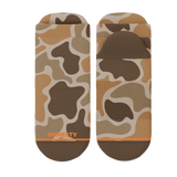 The Out Of Sight | Light Duck Camo Heel Hammock™ Ankle Socks