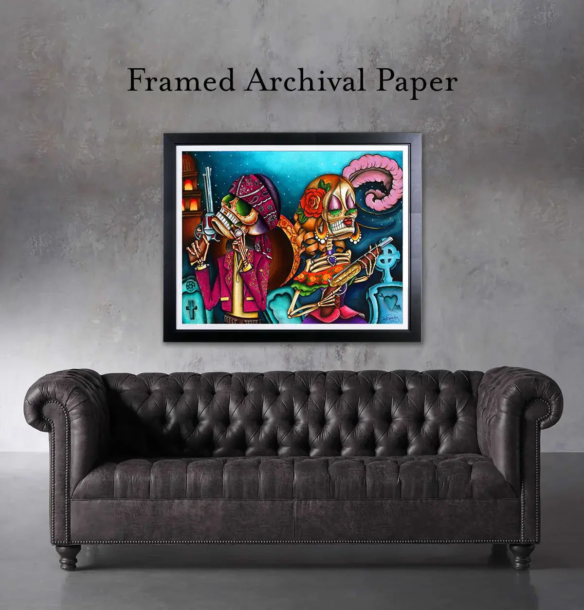 Black Market Art Company Outlaw Love Print - Black Market Art Company - Flyclothing LLC