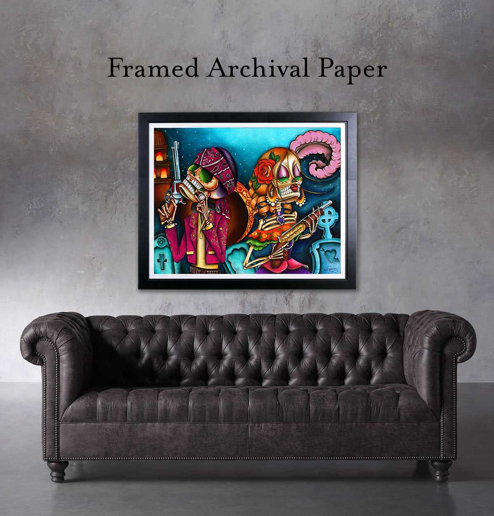 Black Market Art Company Outlaw Love Print - Black Market Art Company - Flyclothing LLC