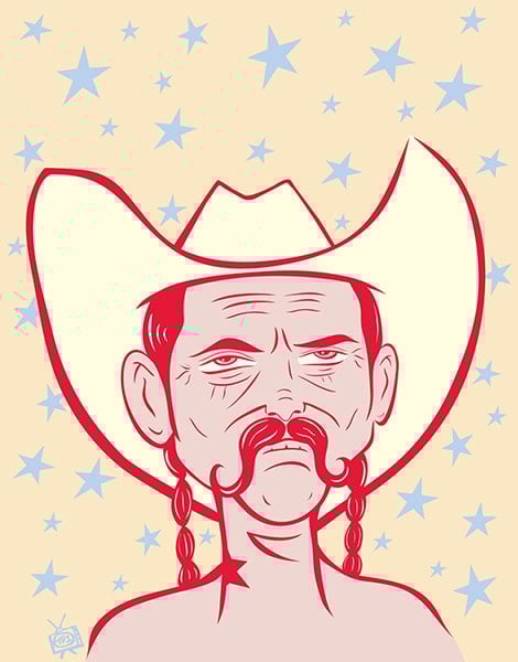 Black Market Art Company Outlaw Print