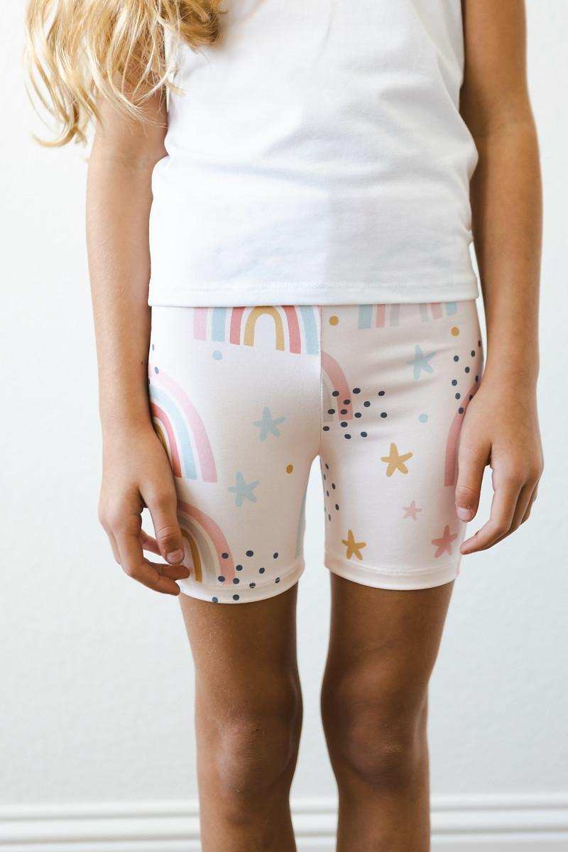 Over the Rainbow Twirl Shorts - Mila & Rose ® - Flyclothing LLC