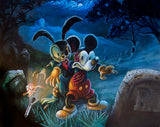 Black Market Art Company Ozwald the Zombie Rabbit Print