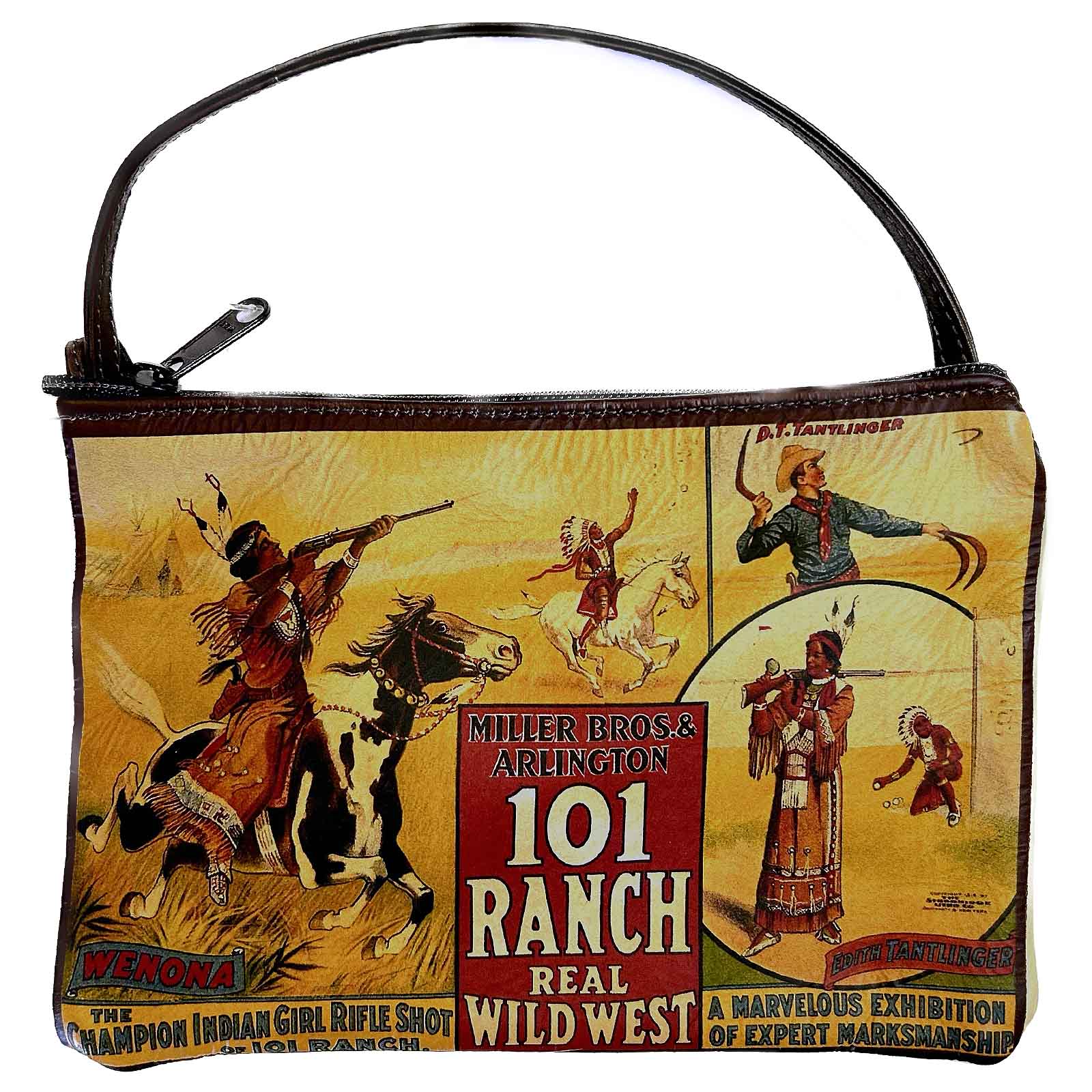 Rockmount Ranch Wear Wild West Show 101 Ranch Leather Western Purse - Rockmount Clothing - Flyclothing LLC