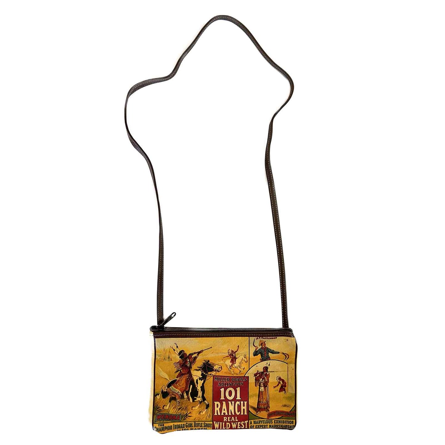 Rockmount Ranch Wear Wild West Show 101 Ranch Leather Western Purse - Rockmount Clothing - Flyclothing LLC