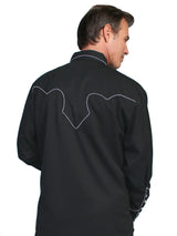 Scully Poly/rayon blend snap front shirt - Scully Leather - Flyclothing LLC