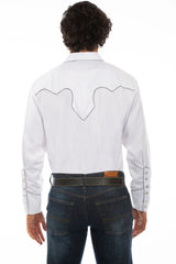 Scully Poly/rayon blend snap front shirt - Scully Leather - Flyclothing LLC