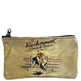 Rockmount Bronc Leather Western Cosmetic Purse - Rockmount Clothing - Flyclothing LLC