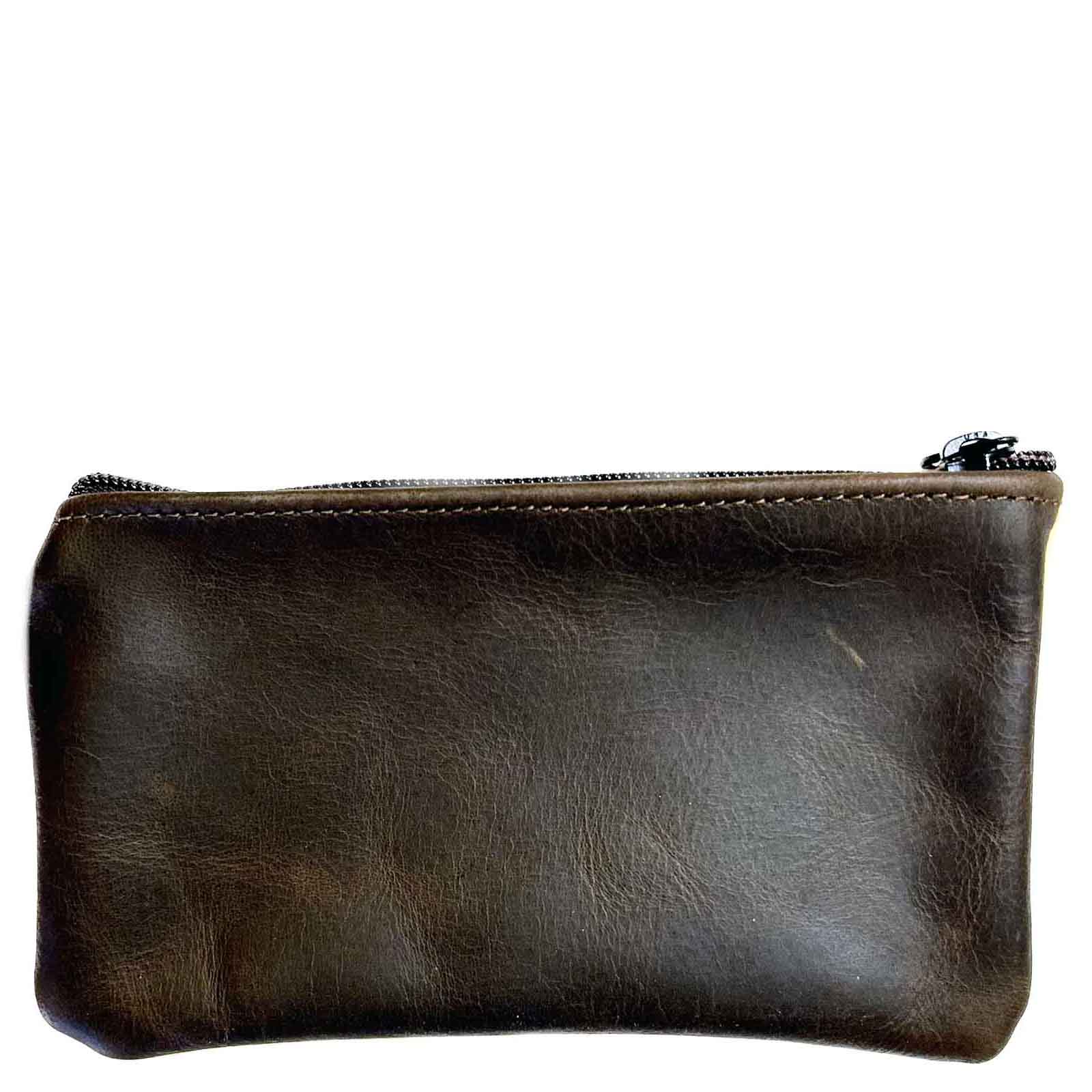 Rockmount Bronc Leather Western Cosmetic Purse - Rockmount Clothing - Flyclothing LLC