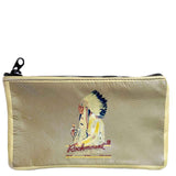Rockmount Ranch Wear Vintage Indian Chief Leather Western Cosmetic Purse - Rockmount Clothing - Flyclothing LLC