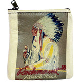 Rockmount Ranch Wear Vintage Indian Chief Leather Western Coin Purse - Rockmount Clothing - Flyclothing LLC