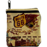 Rockmount Ranch Wear Leather Western Route 66 Coin Purse - Rockmount Clothing - Flyclothing LLC
