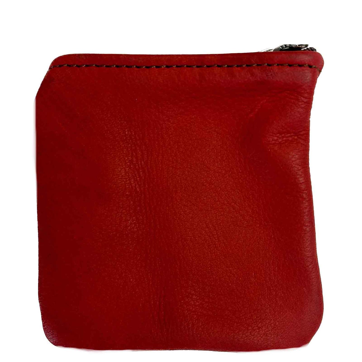 Rockmount Bronc Leather Western Coin Purse with Red Back - Rockmount Clothing - Flyclothing LLC
