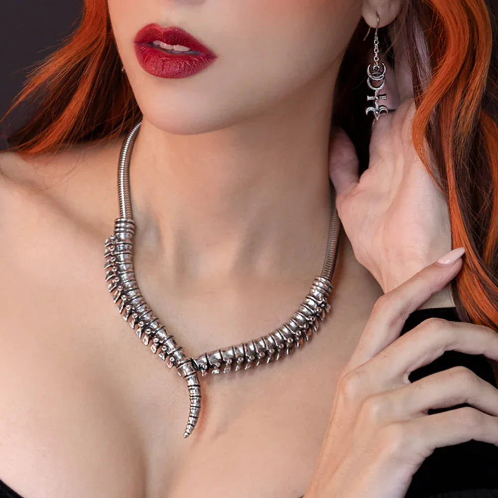 Alchemy Gothic Thoracic Collar Necklace - Alchemy Gothic - Flyclothing LLC