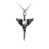 Alchemy Gothic Wolverine Moon Pendant