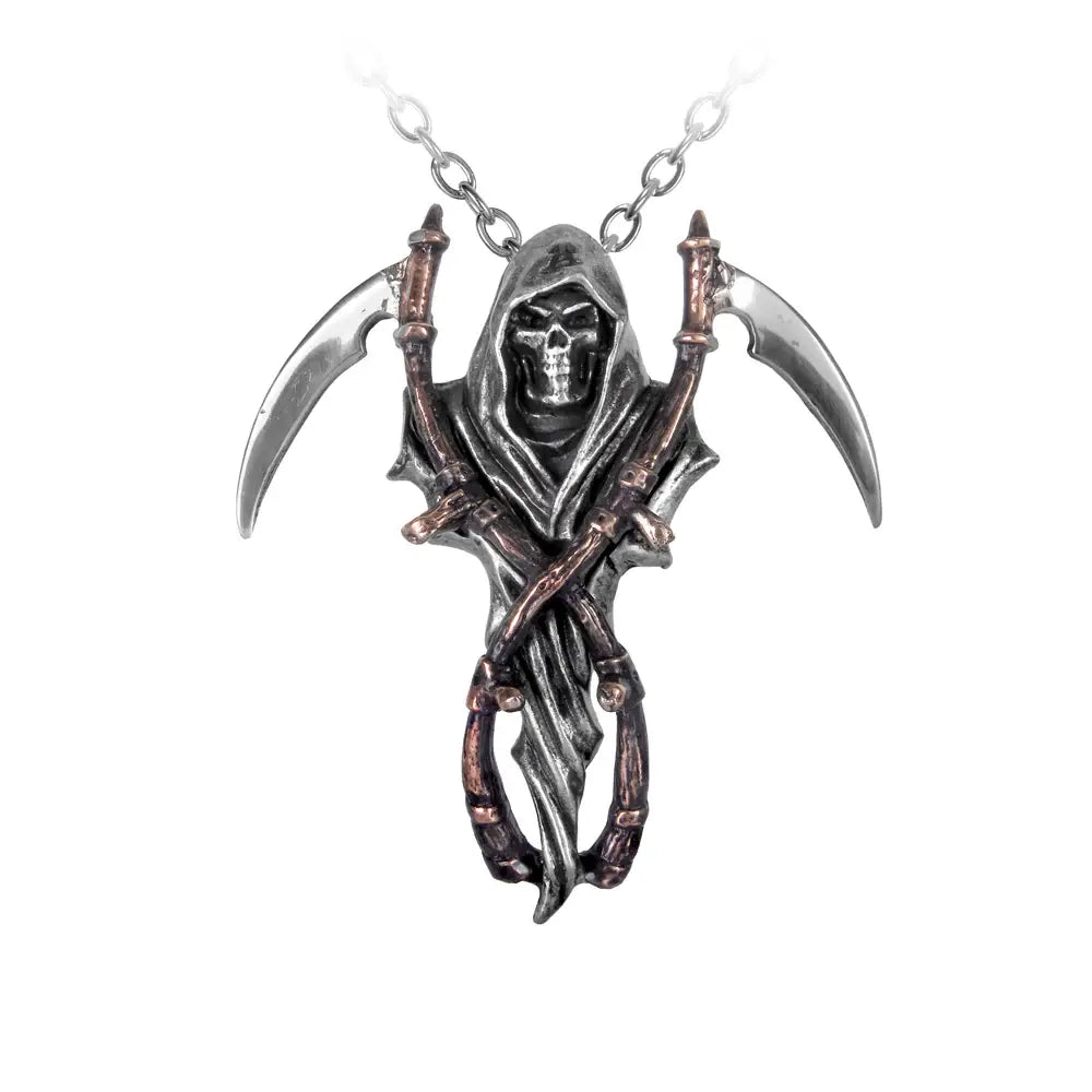 Alchemy Metal-Wear The Reapers Arms Pendant - Alchemy Gothic - Flyclothing LLC