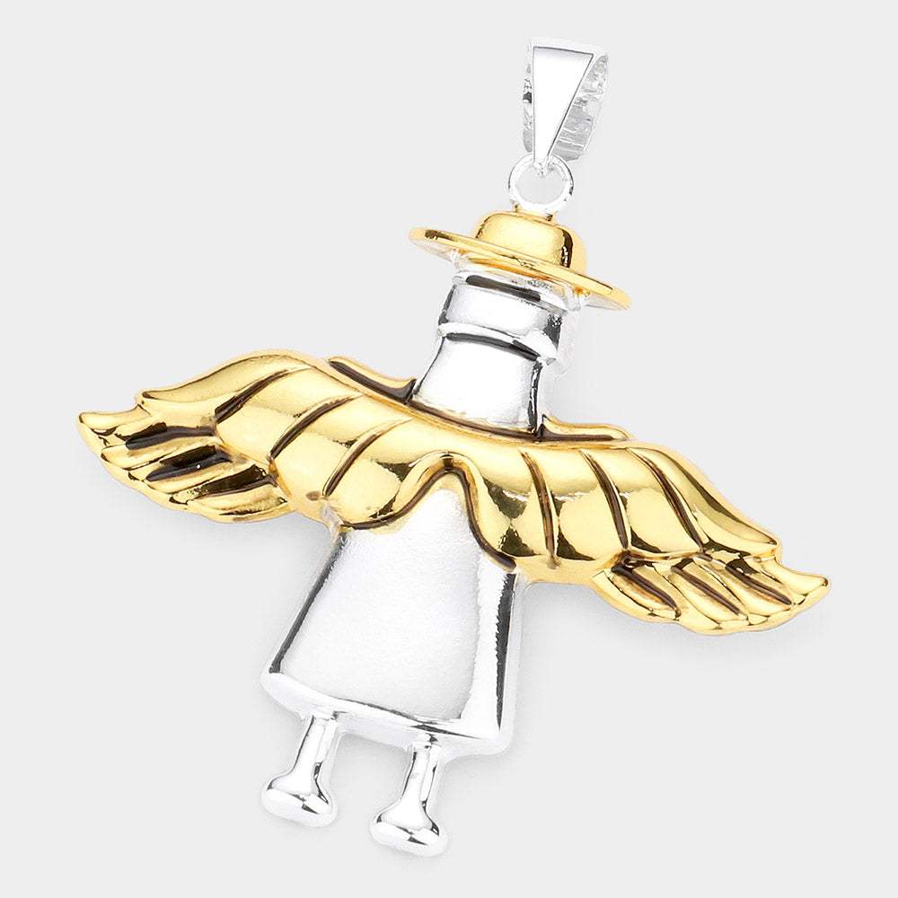 Metal Angel Pendant - Madeline Love - Flyclothing LLC