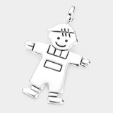 Metal Boy Pendant - Madeline Love - Flyclothing LLC