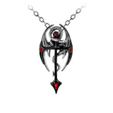 Colgante de cruz de dragón de Alchemy Gothic