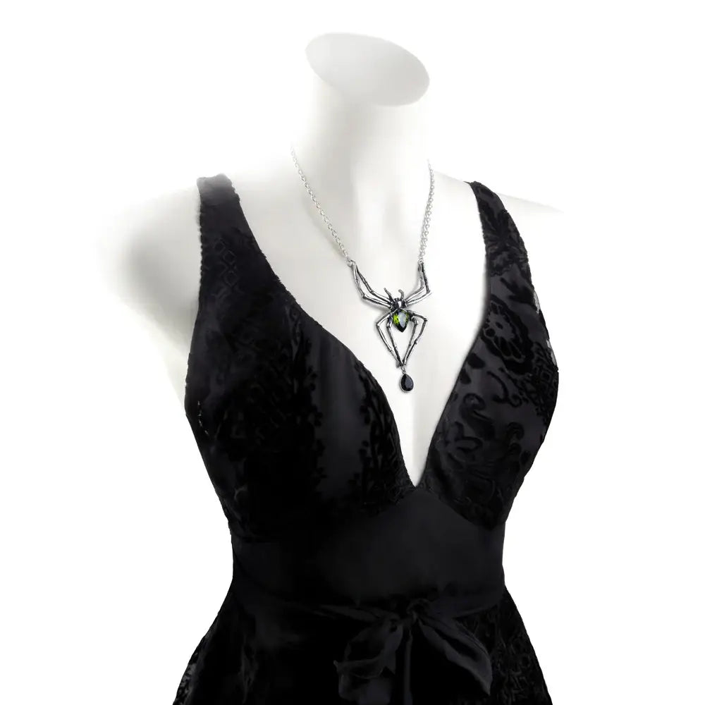 Alchemy Gothic Emerald Venom Necklace - Alchemy Gothic - Flyclothing LLC