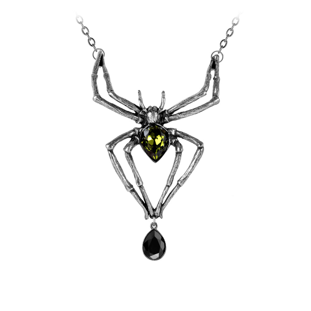 Alchemy Gothic Emerald Venom Necklace