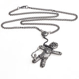 Alchemy Gothic Voodoo Doll Pendant