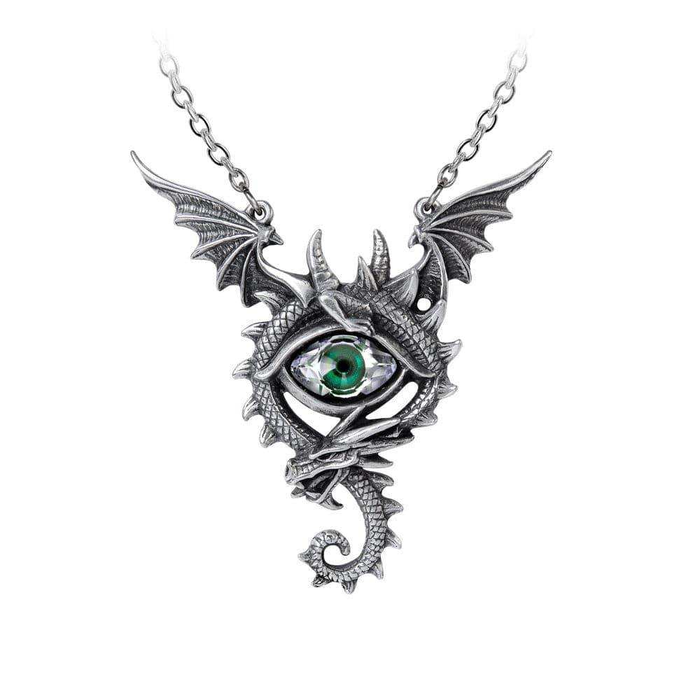 Alchemy Gothic Eye of the Dragon Necklace - Alchemy Gothic - Flyclothing LLC