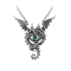 Alchemy Gothic Eye of the Dragon Necklace - Alchemy Gothic