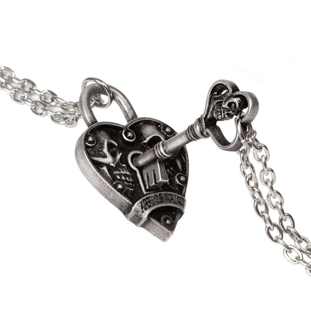 Alchemy Gothic Key To Eternity Couples Pendants - Alchemy Gothic - Flyclothing LLC