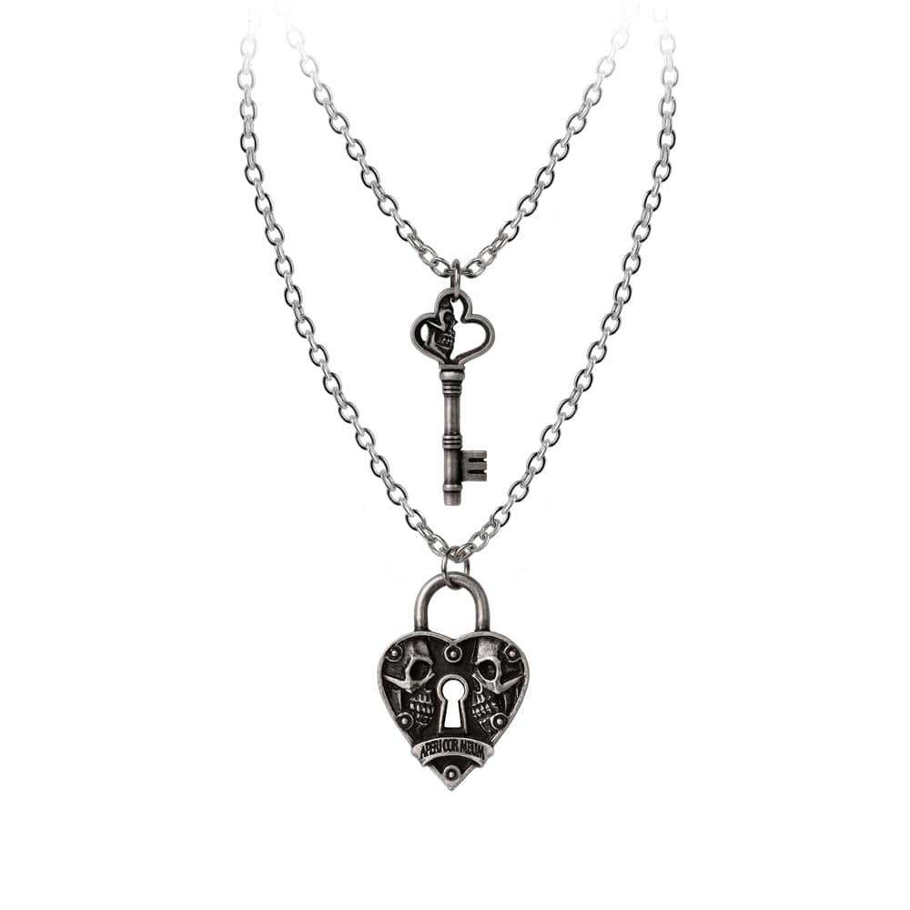 Alchemy Gothic Key To Eternity Couples Pendants - Alchemy Gothic - Flyclothing LLC