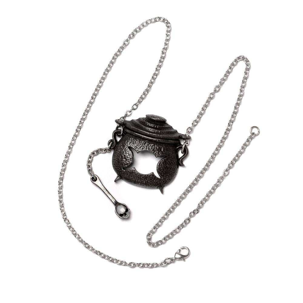 Alchemy Gothic Witches Cauldron Necklace - Alchemy Gothic - Flyclothing LLC