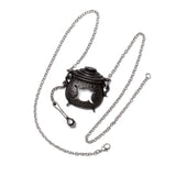 Alchemy Gothic Witches Cauldron Necklace - Alchemy Gothic