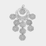 Antique Detailed Metal Link Pendant - Madeline Love - Flyclothing LLC