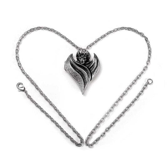 Alchemy Gothic Darken Heart Locket Pendant - Alchemy Gothic - Flyclothing LLC