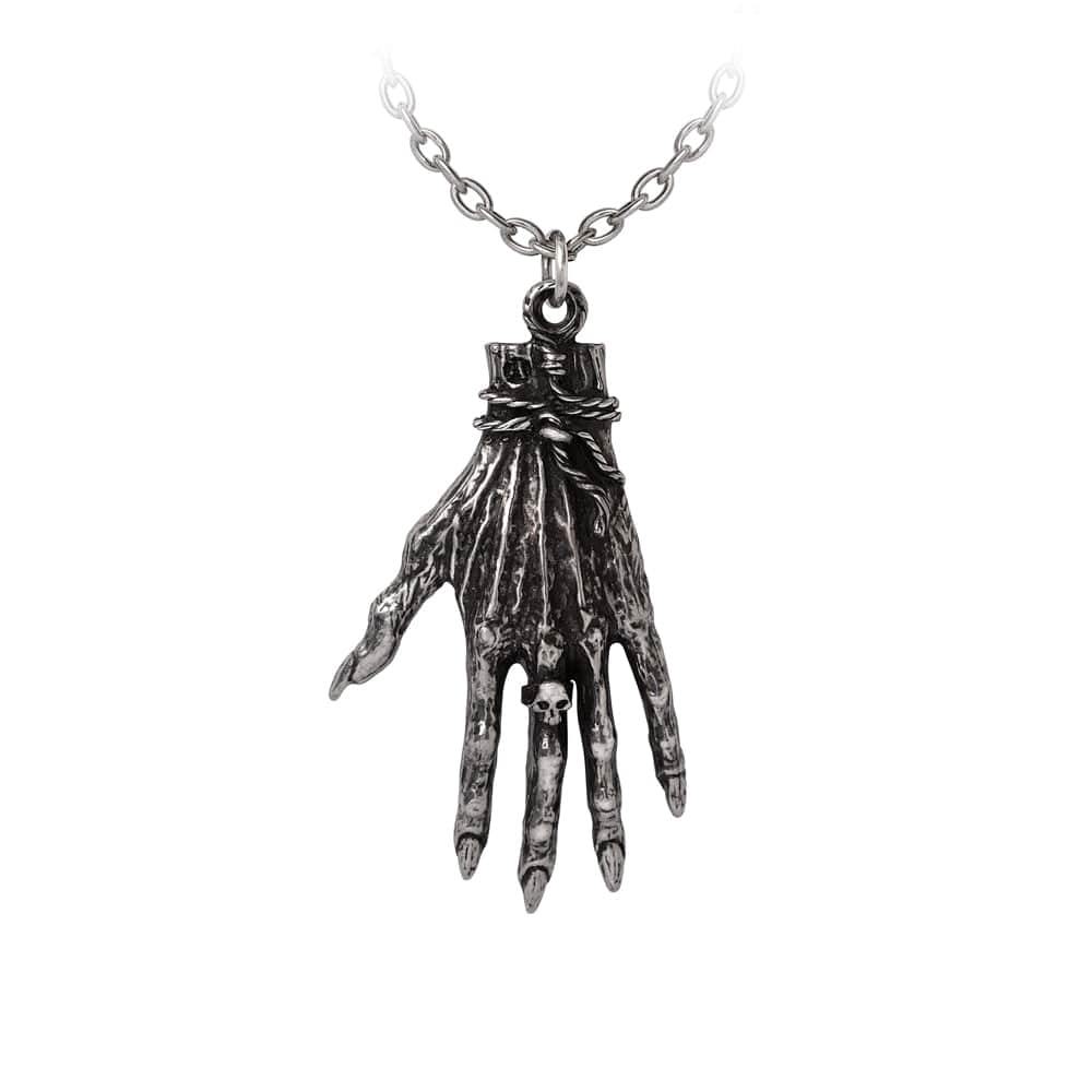 Alchemy Gothic Hand of Glory Pendant