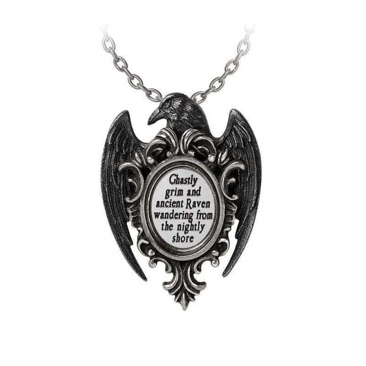Alchemy Gothic Quoth the Raven Pendant - Alchemy Gothic - Flyclothing LLC
