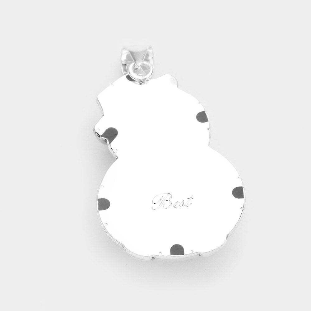 Snowman Metal Pin Brooch Pendant - Madeline Love - Flyclothing LLC