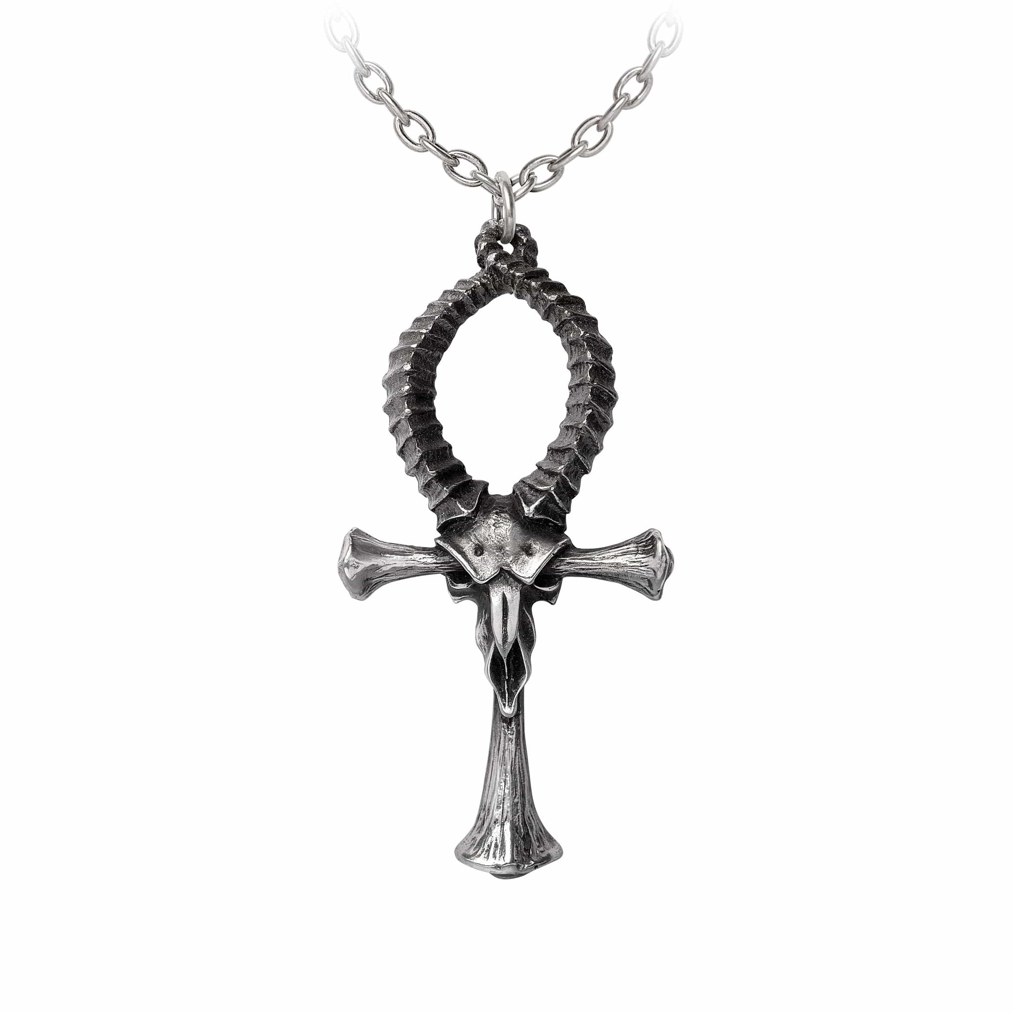 Alchemy Ankh of Ammon Neckwear Pendant - Alchemy Gothic - Flyclothing LLC