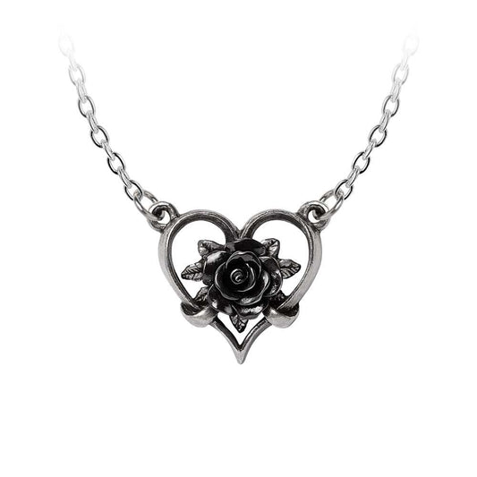 Alchemy Gothic Heart of Blackness Pendant - Alchemy Gothic - Flyclothing LLC