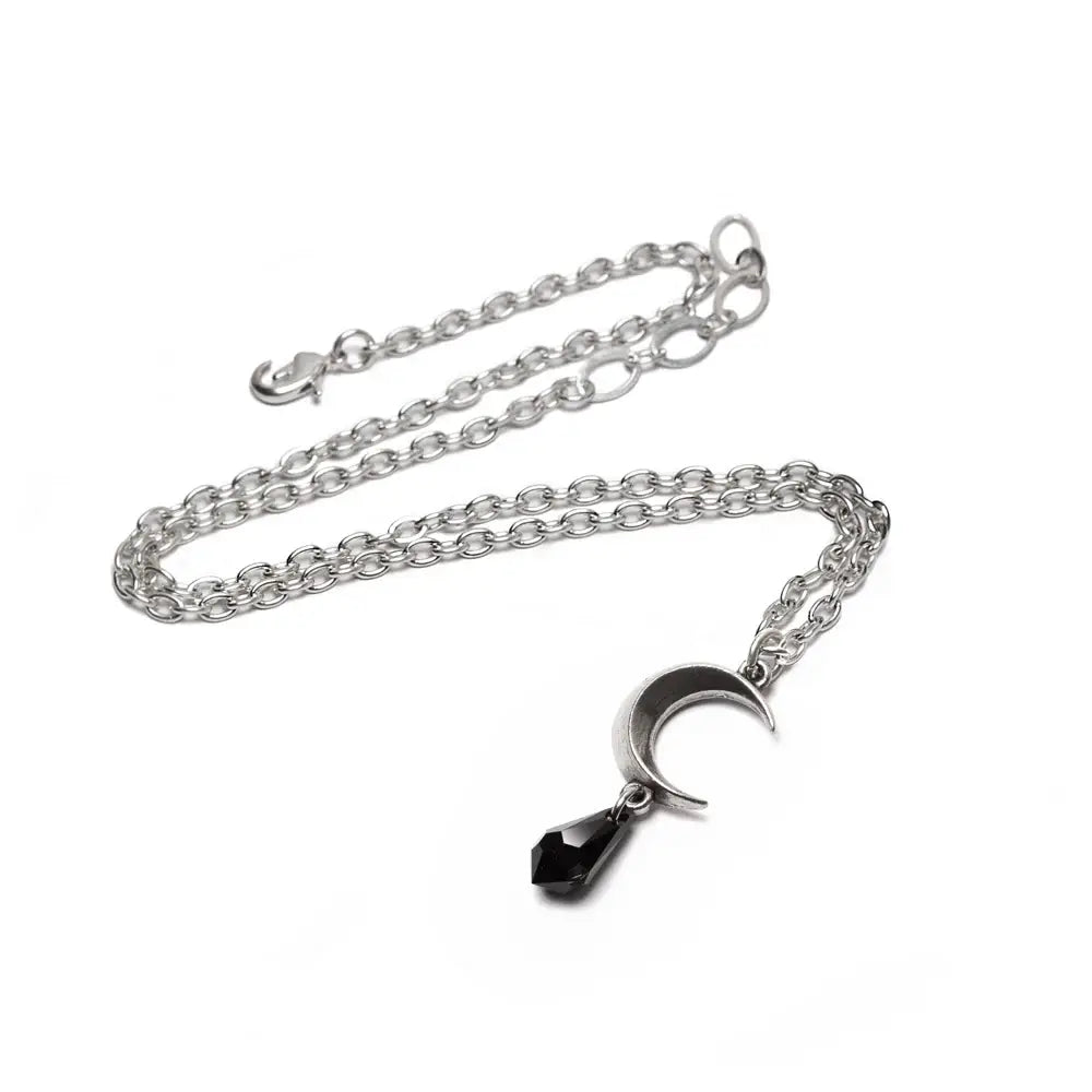 Alchemy Tears of the Moon Black Pendant - Alchemy Gothic - Flyclothing LLC